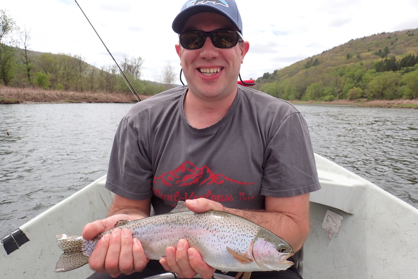 guided fly fishing tours on the delaware river in new york and pennsylvania for big wild trout