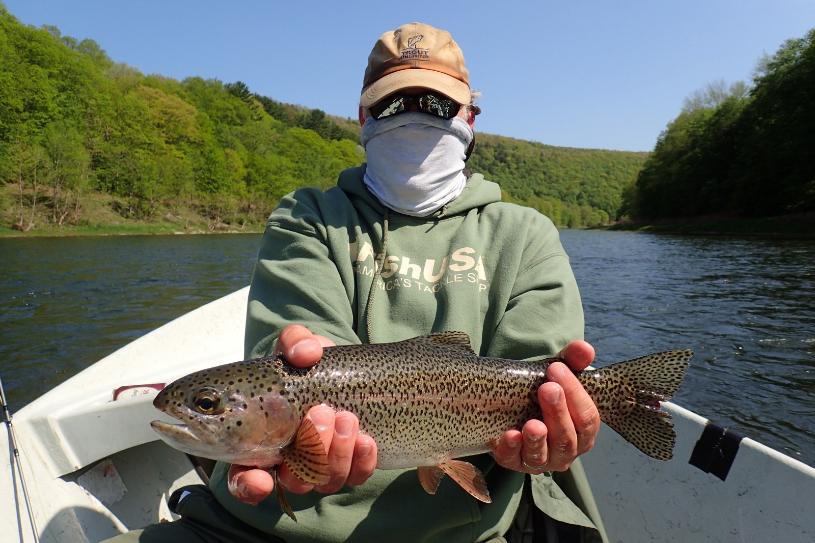 guided fly fishing upper delaware river and pocono mountains with filingo fly fishing big wild brown trout