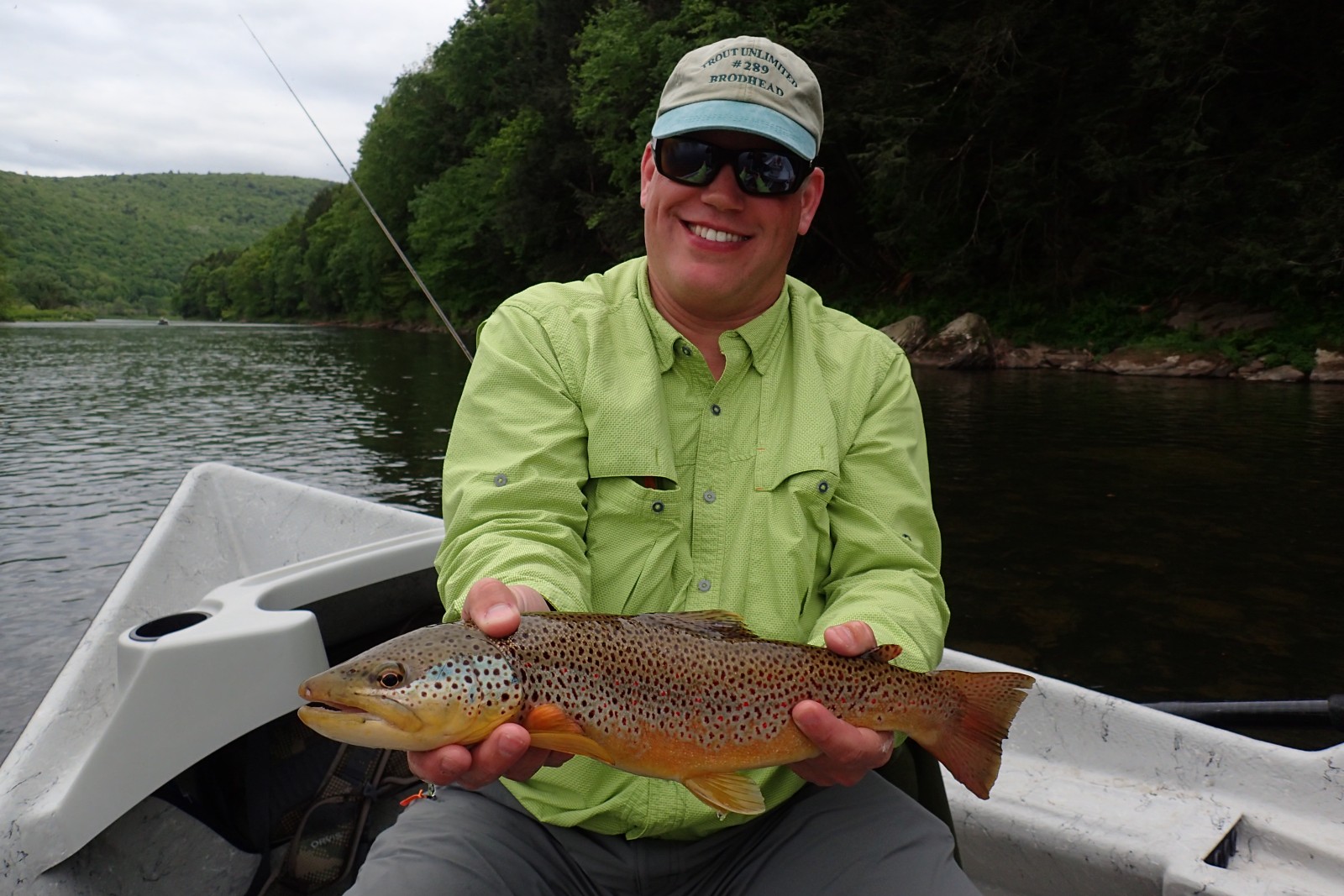 west branch delaware river fly fishing guide jesse filingo