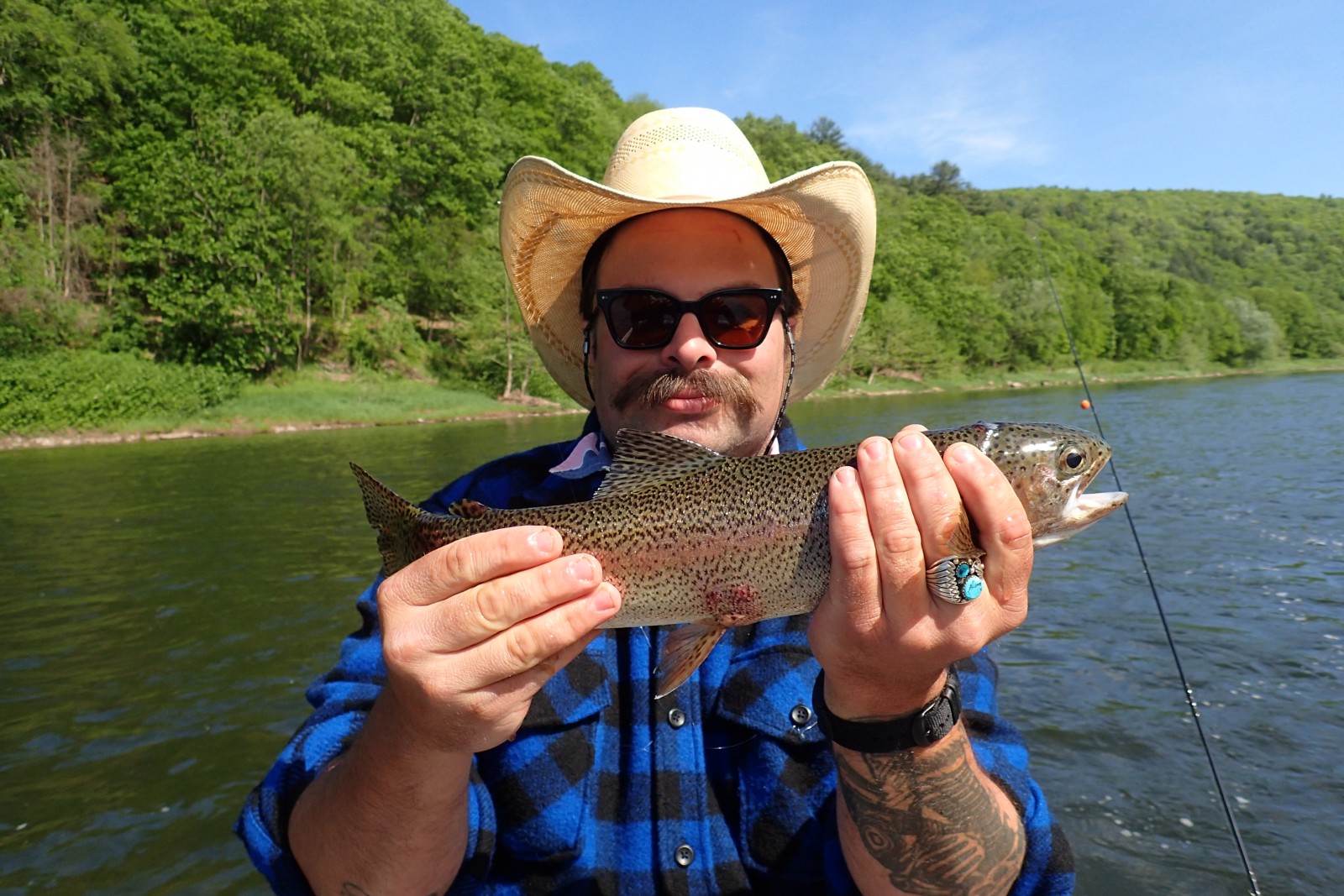 upper delaware river fly fishing guide jesse filingo pennsylvania fishing guide 