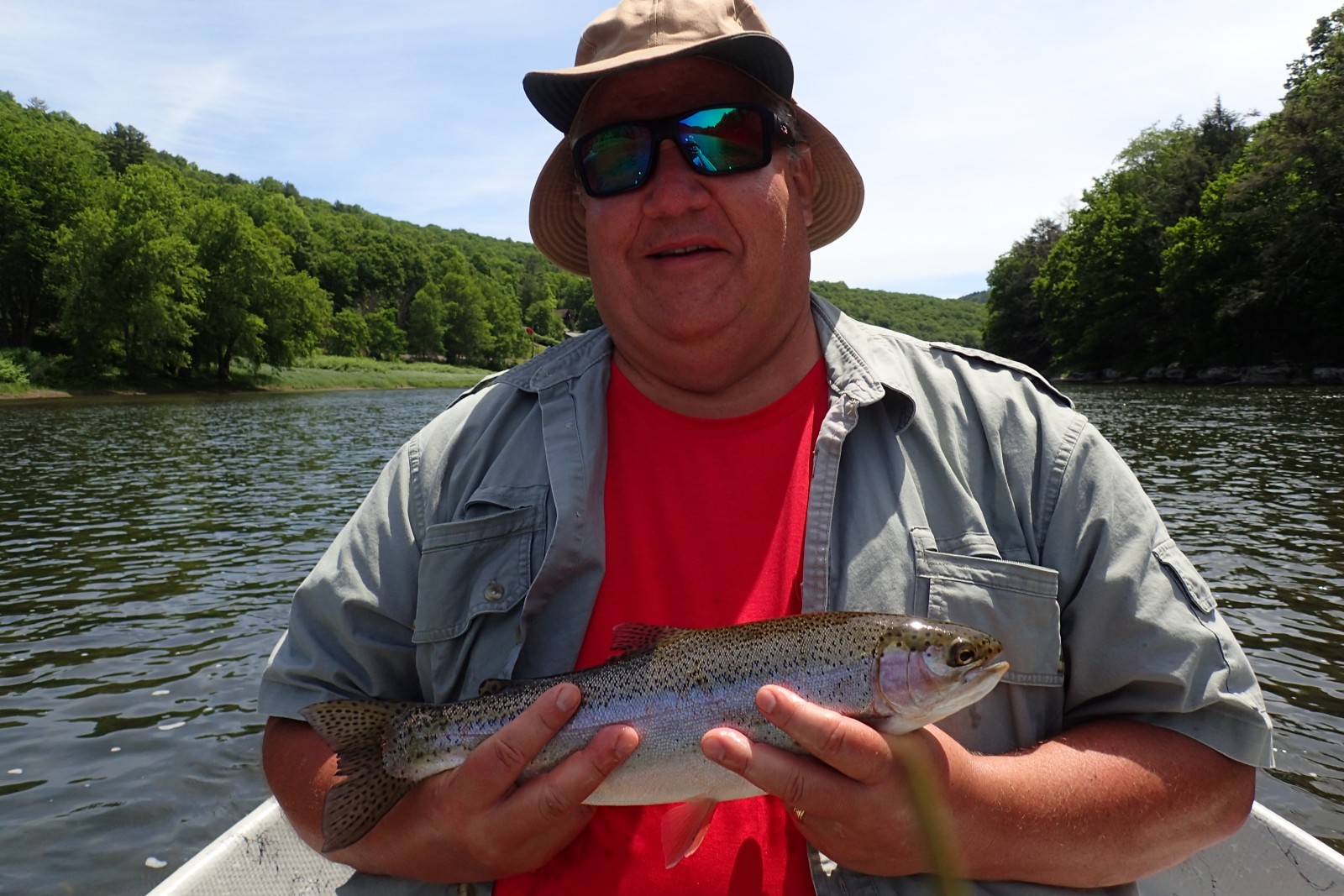 west branch delaware river fly fishing guide jesse filingo