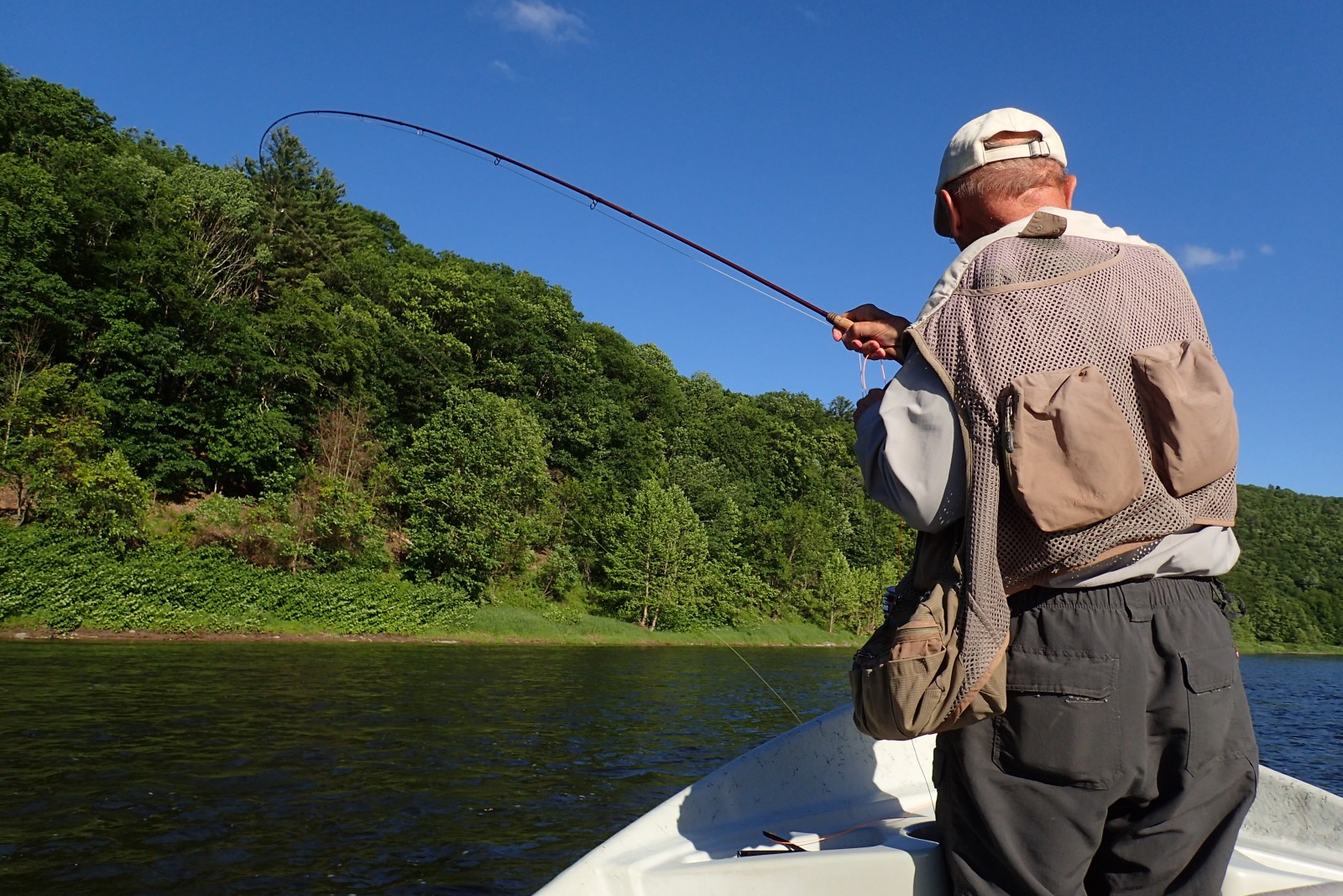 guided fly fishing float trips upper delaware river trout west branch delaware river new york