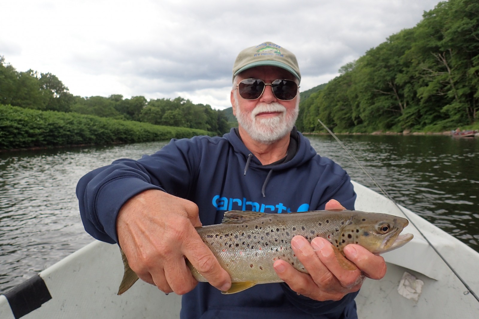 upper delaware river fly fishing guide jesse filingo