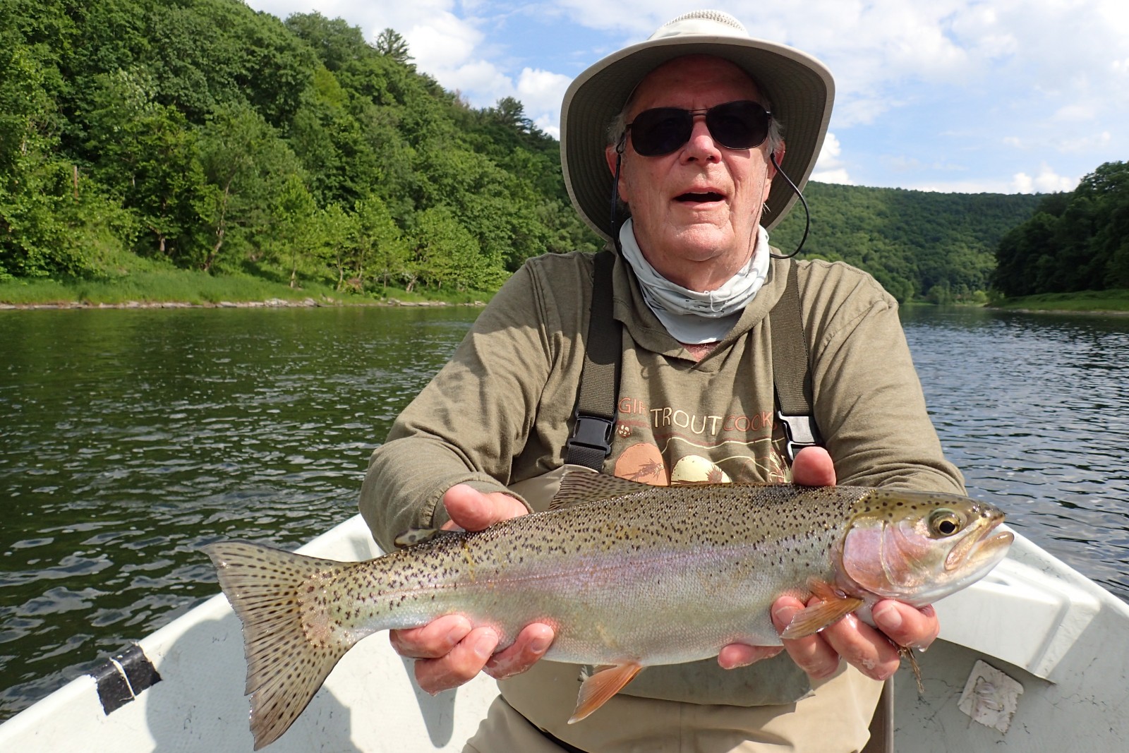 new york delaware river and pennsylvania pocono mountains guided fly fishing with filingo fly fishing