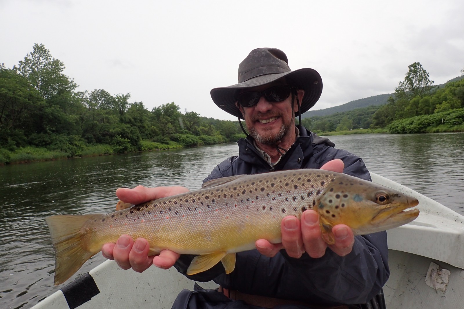 west branch delaware river fly fishing guide jesse filingo