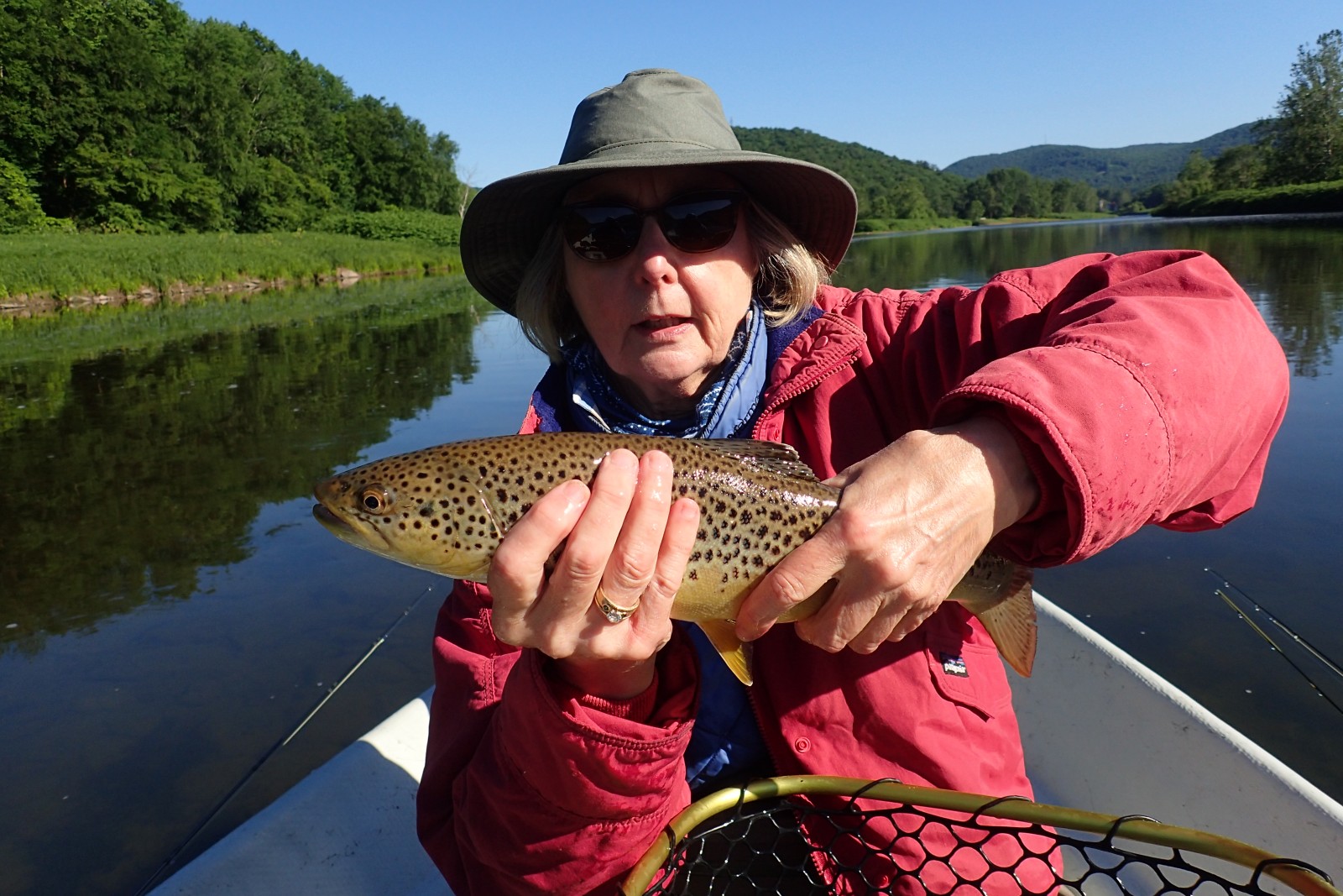 guided fly fishing new york upper delaware river fishing guide jesse filingo