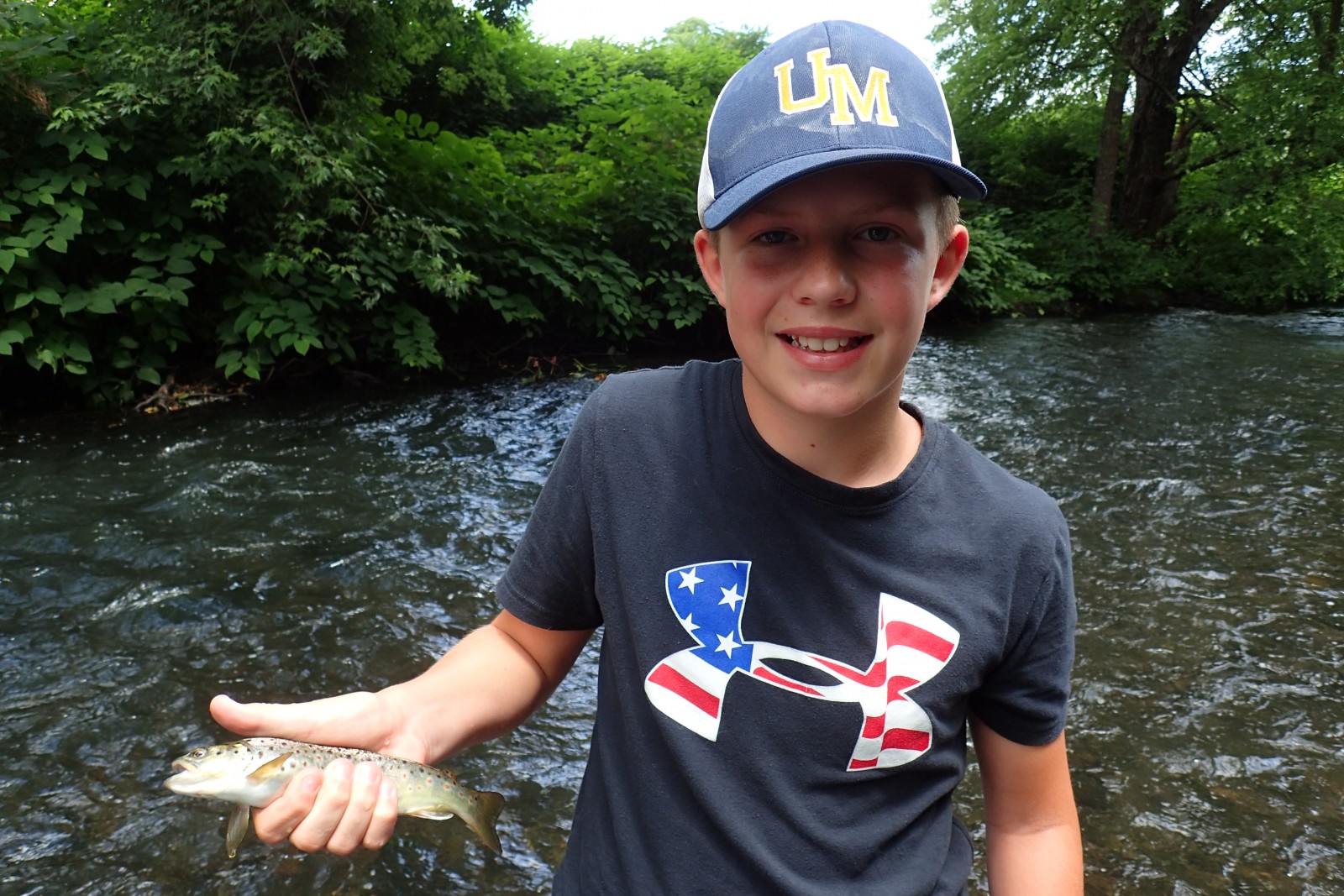 guided fly fishing pennsylvania pocono mountains wild trout jesse filingo filingo fly fishing