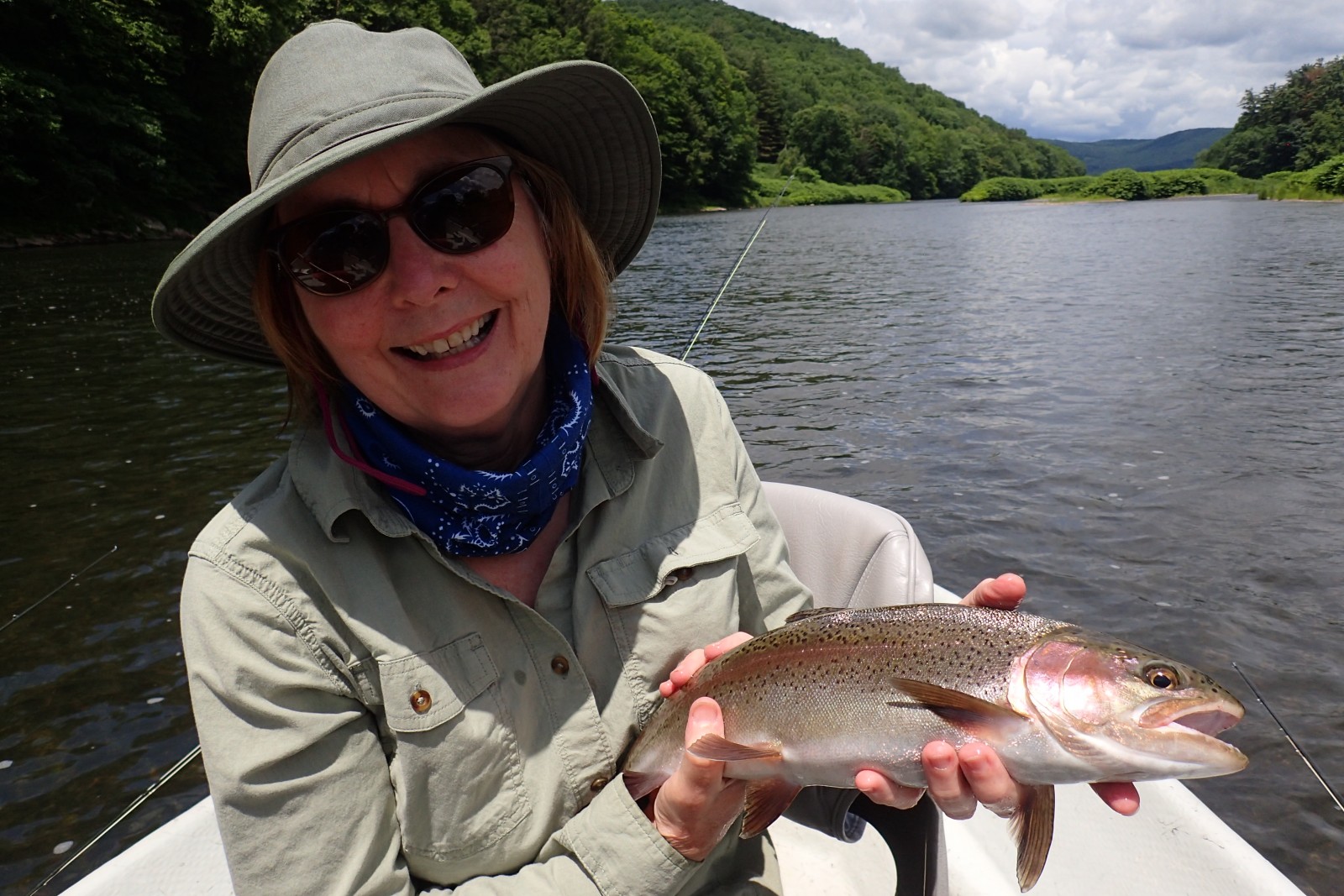 guided fly fishing delaware river trout new york and pennsylvania filingo fly fishing