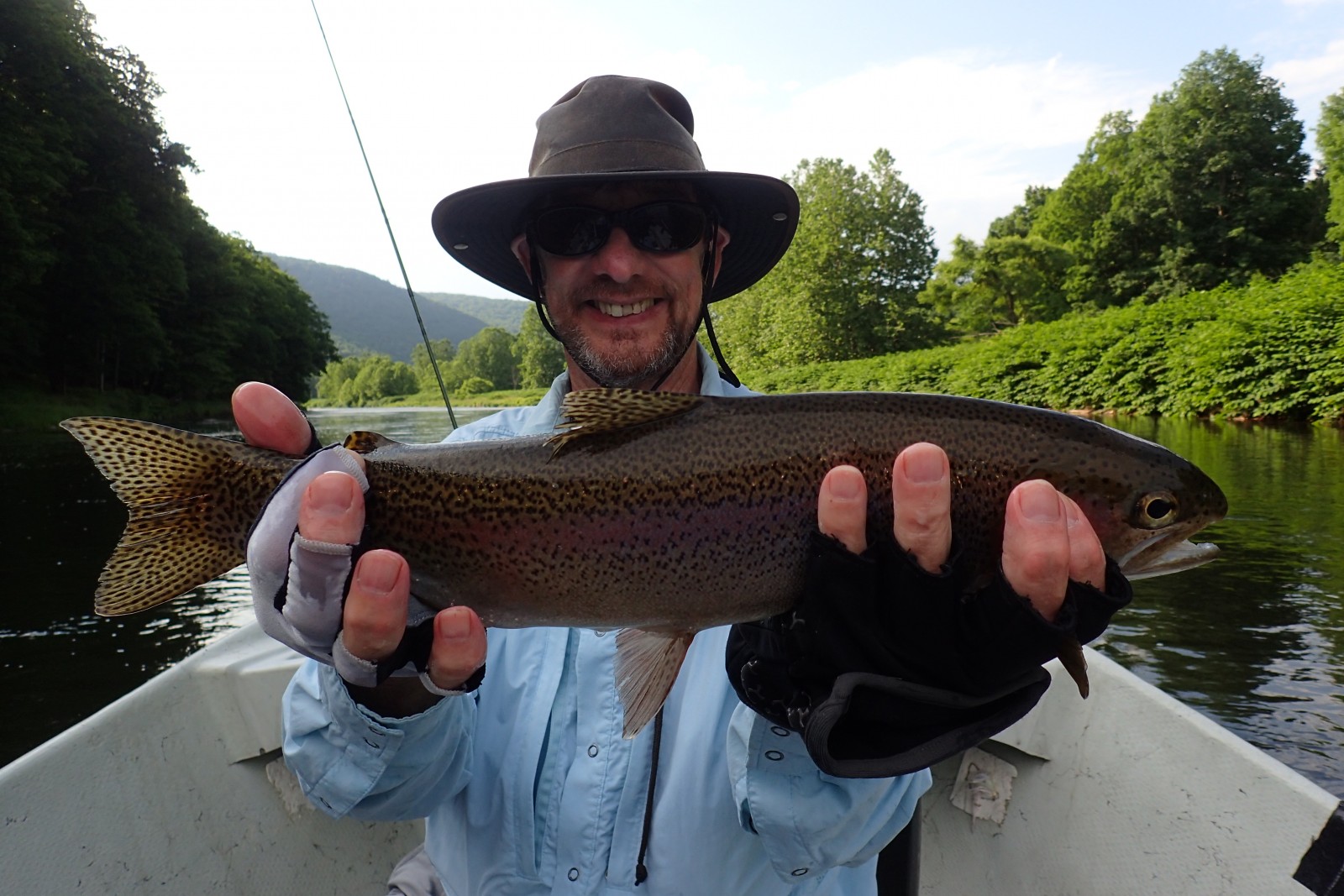 delaware river new york pocono mountains pennsylvania guided fly fishing