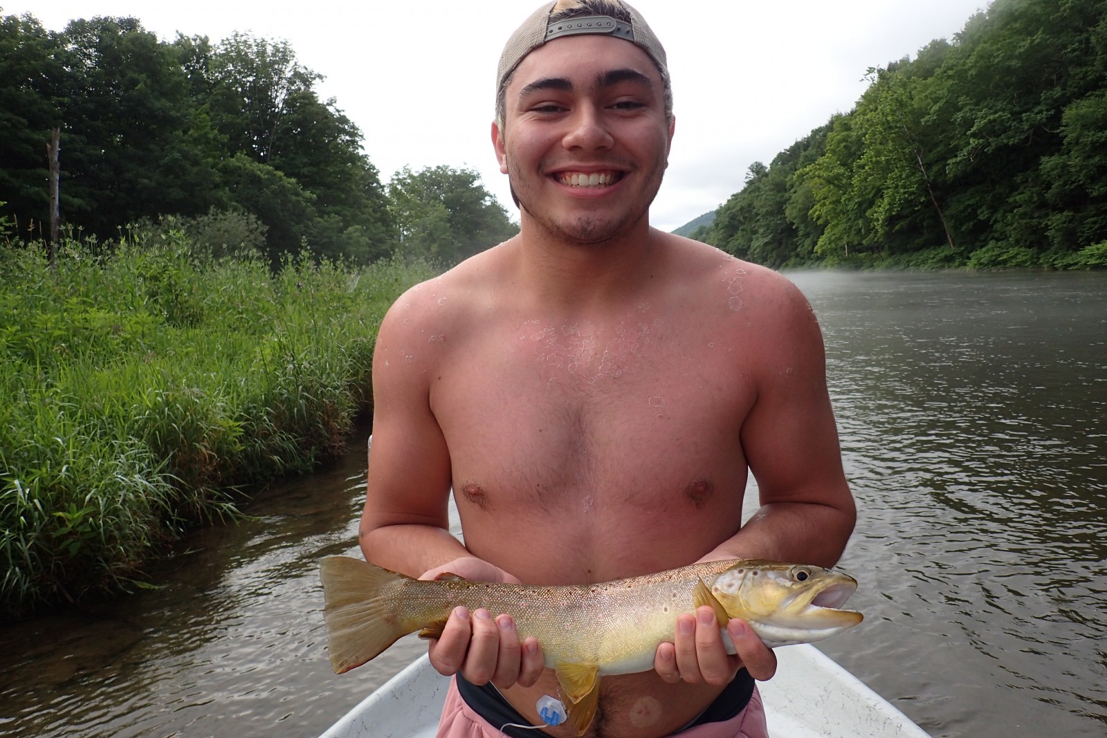 west branch delaware river fly fishing guide jesse filingo