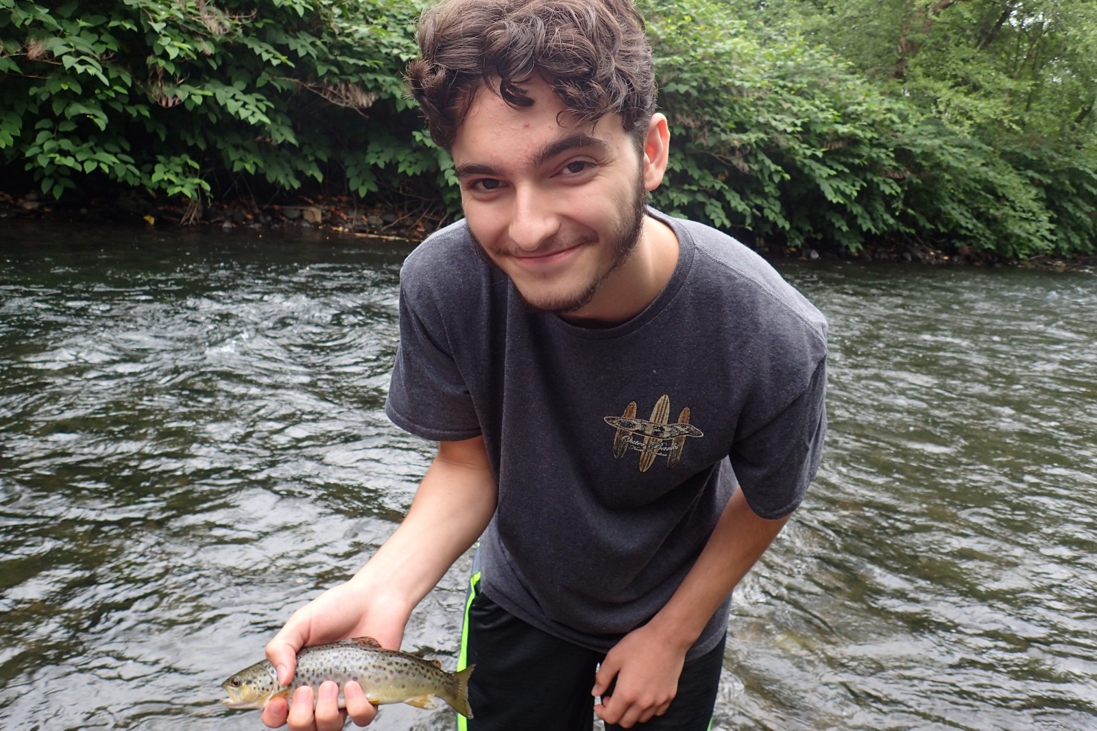 pocono mountains pennsylvania guided fly fishing trout jesse filingo