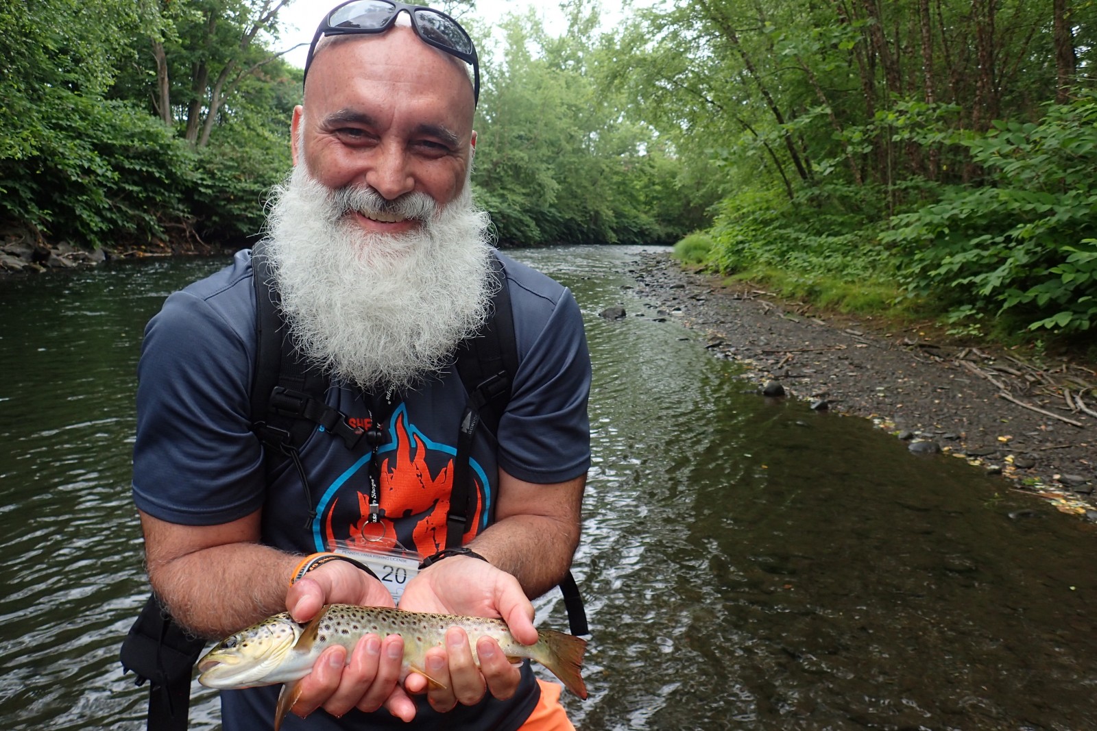 guided fly fishing for trout pennsylvania pocono mountains filingo fly fishing