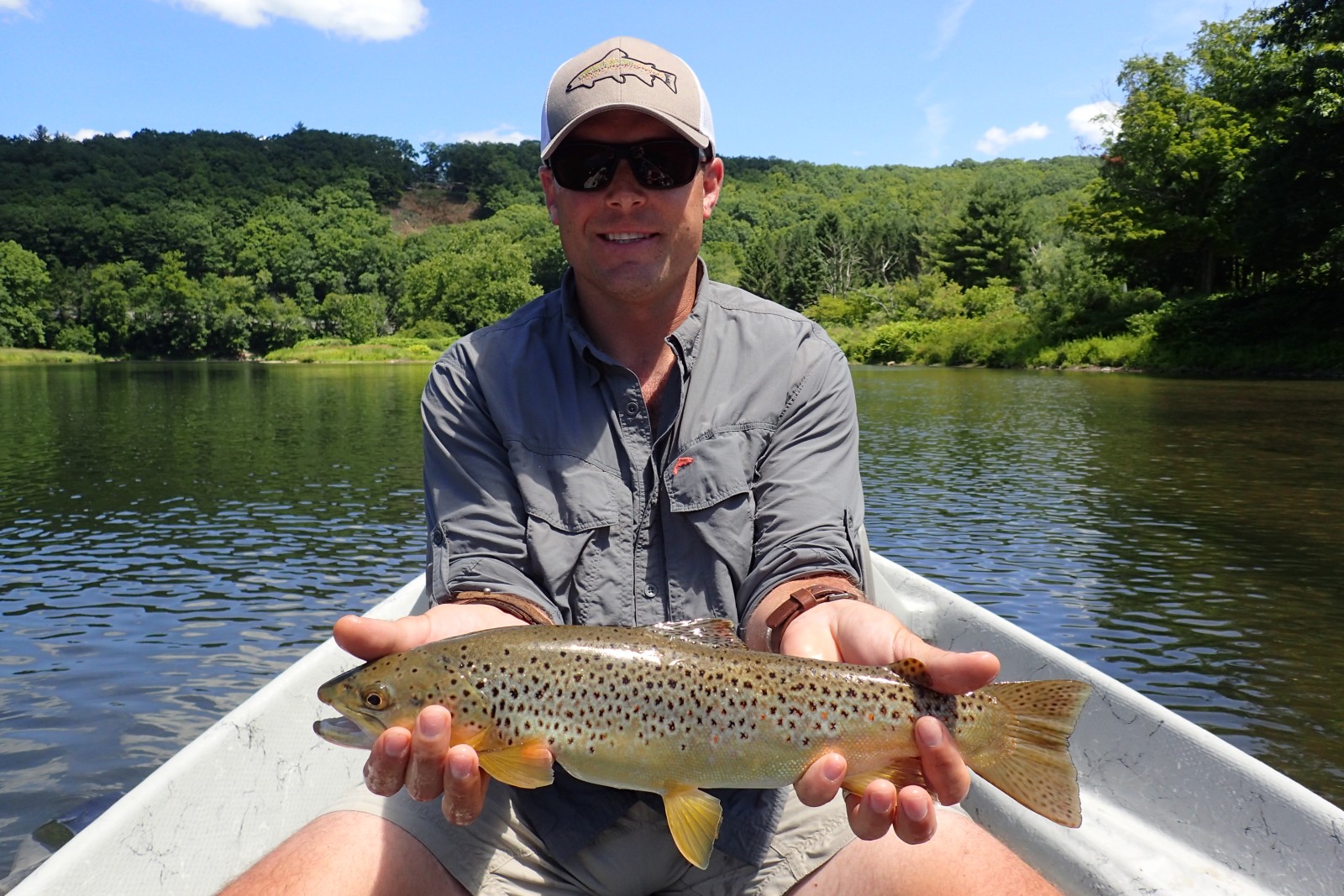 west branch delaware river fly fishing guide jesse filingo