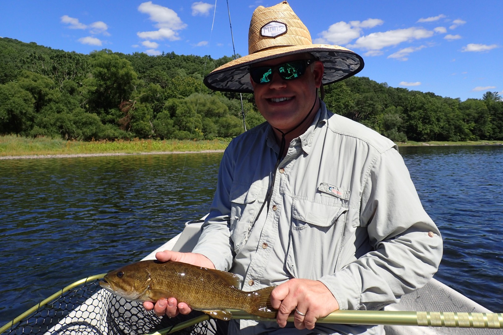 upper delaware river guided fly fishing for trout