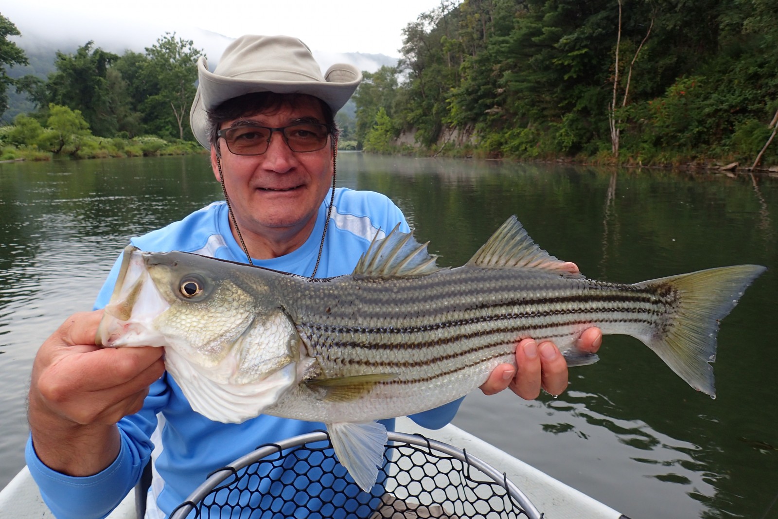 upper delaware river guided fly fishing float trips new york pennsylvania big brown trout jesse filingo