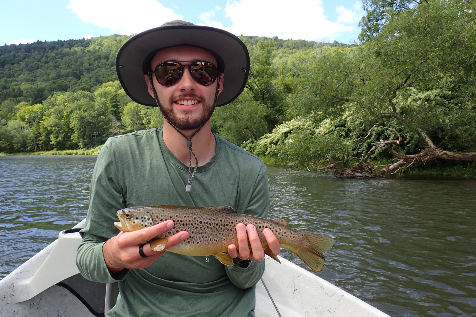 upper delaware river fly fishing guide jesse filingo