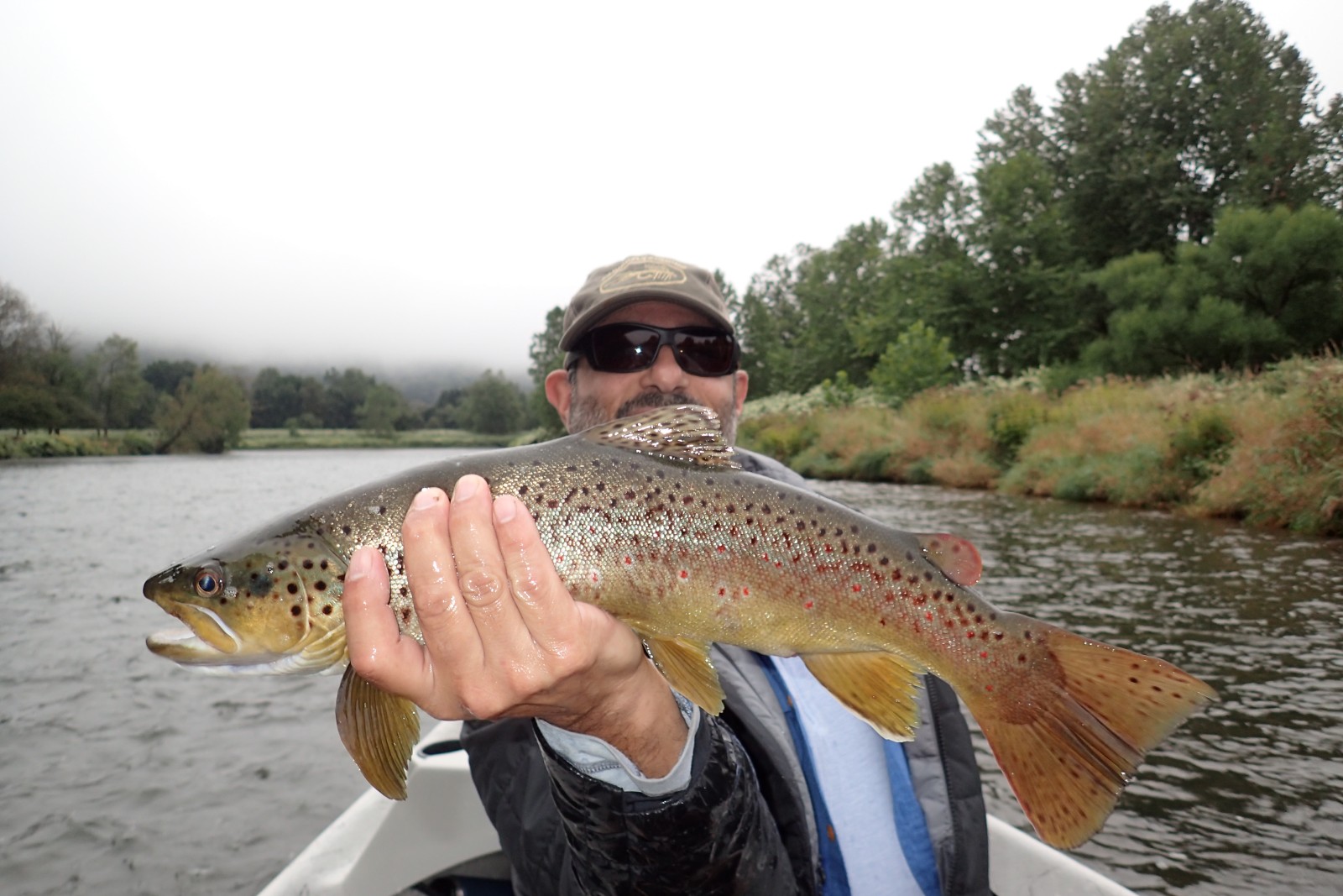 west branch delaware river fly fishing guide jesse filingo