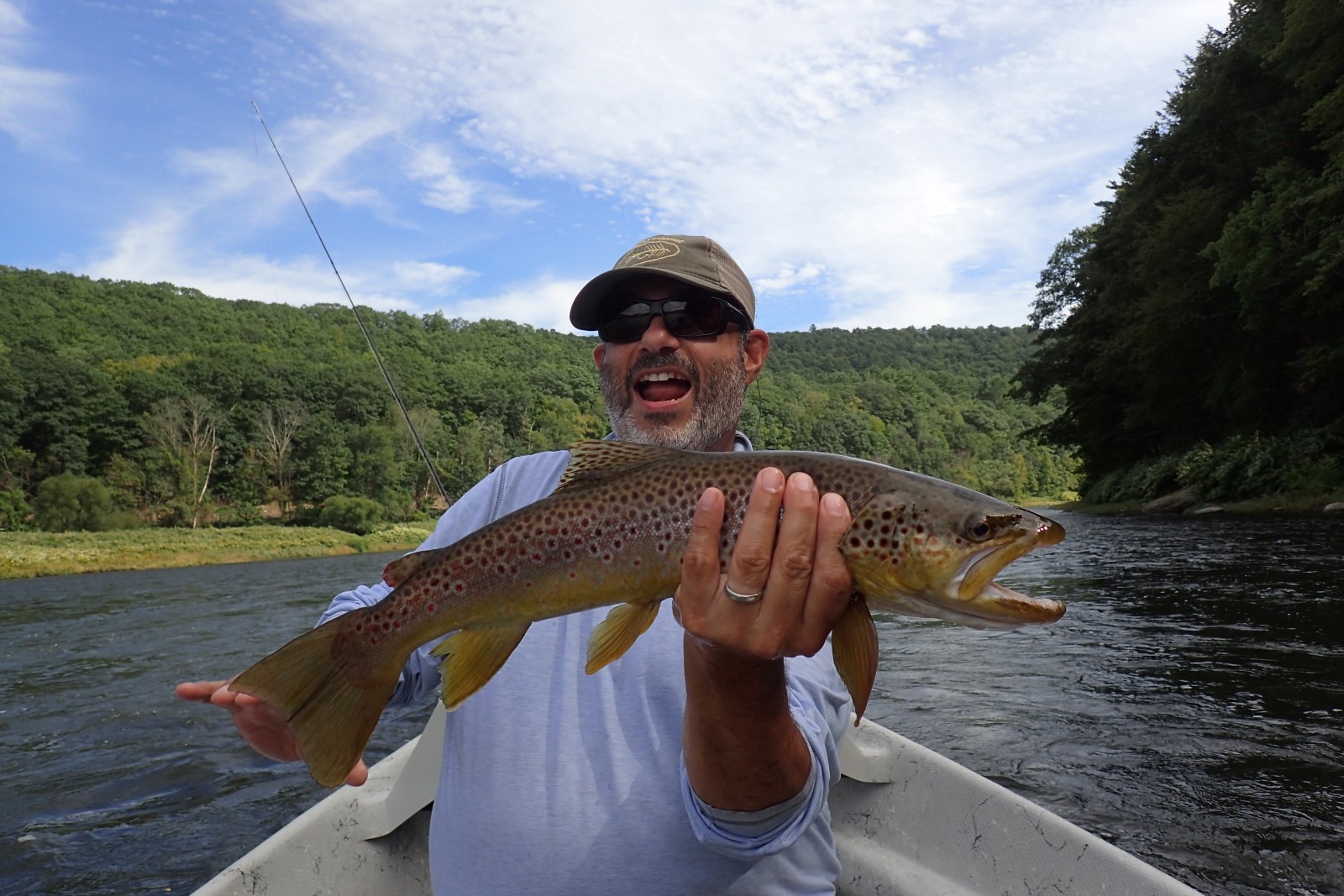 upper delaware river fishing guide jesse filingo