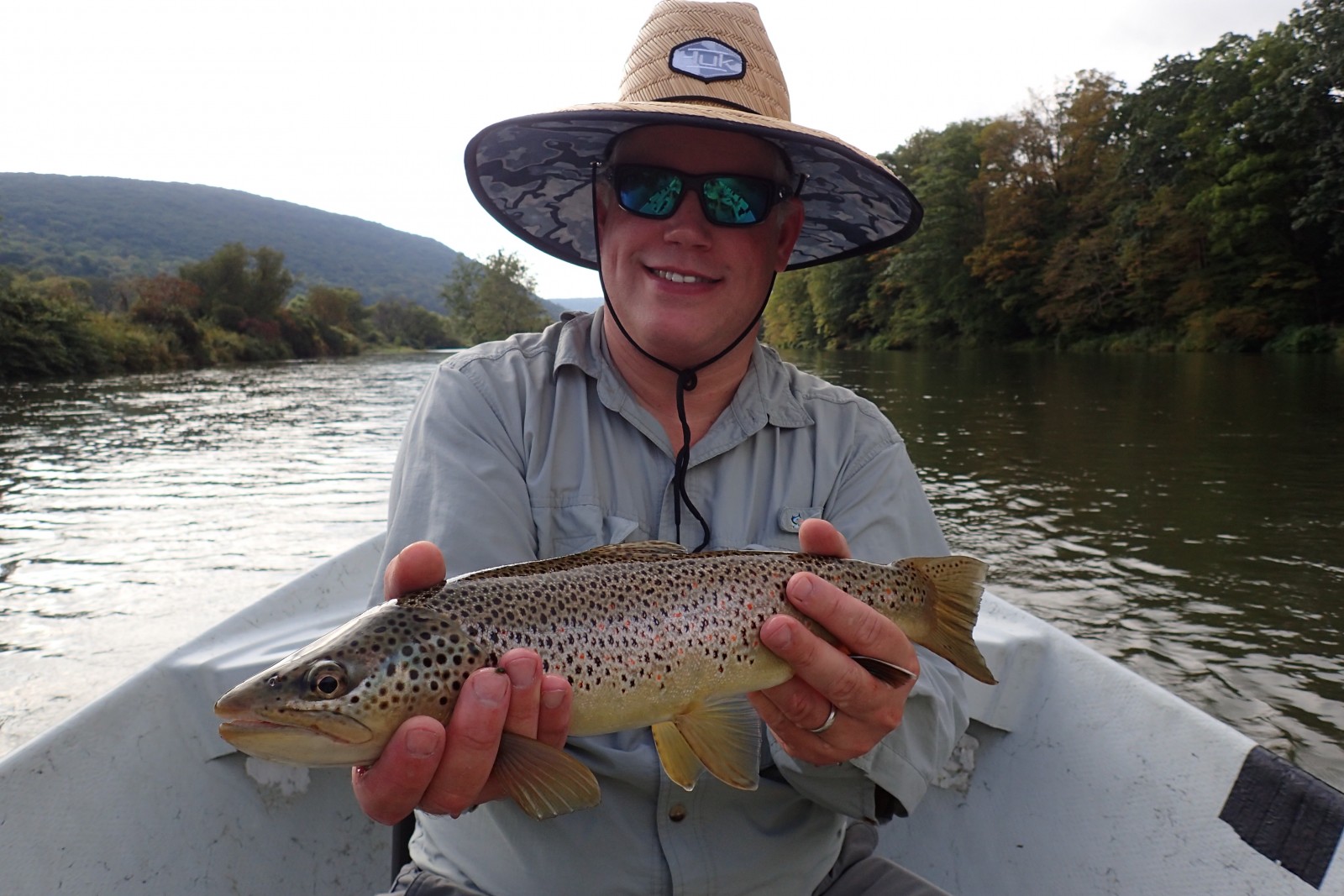 delaware river new york fly fishing guide jesse filingo