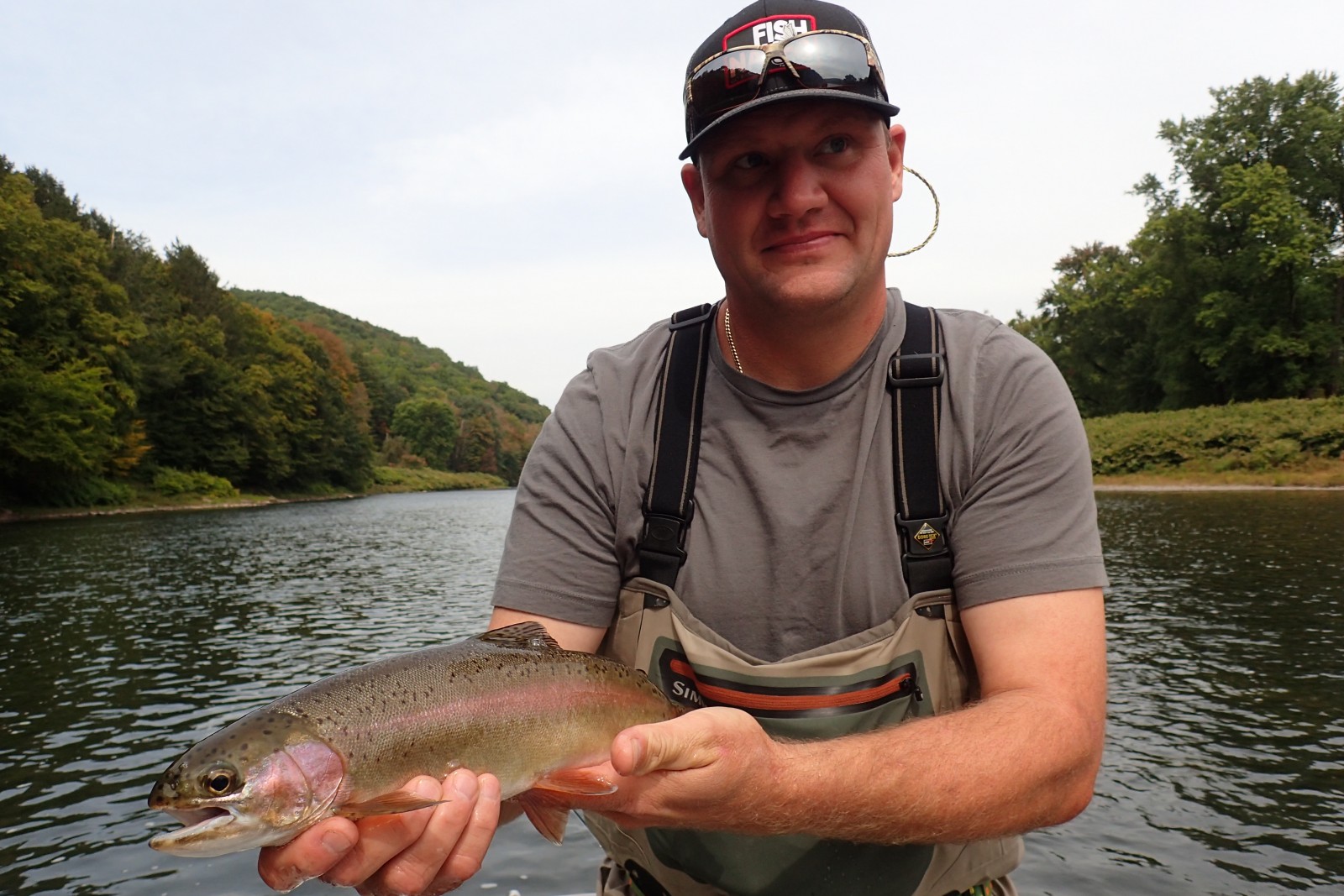 upper delaware river new york and pennsylvania guided fly fishing trips jesse filingo