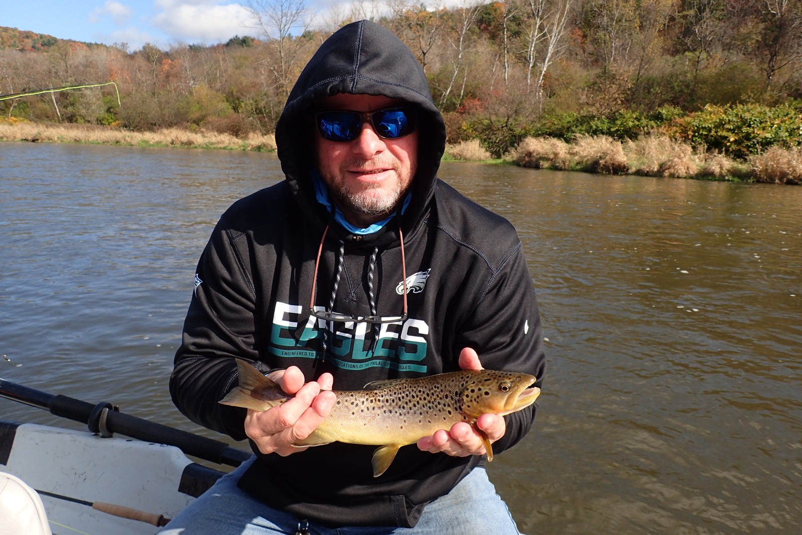 guided fly fishing new york west branch delaware river