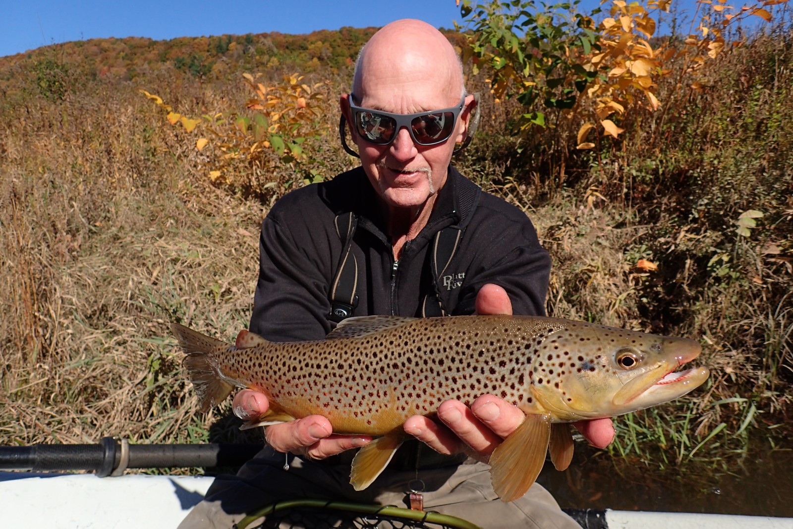 guided fly fishing Delaware river new york fishing guide jesse filingo