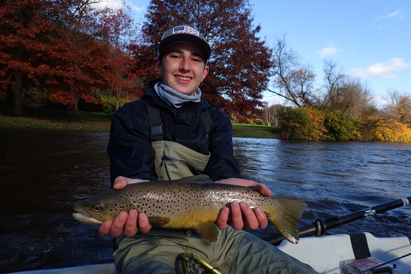 west branch delaware river fishing guide jesse filingo