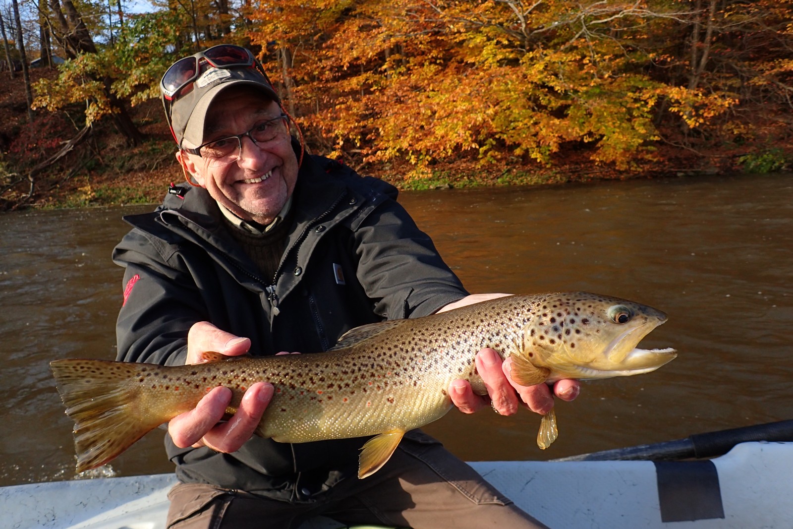 upper Delaware river new york fishing guide jesse filingo